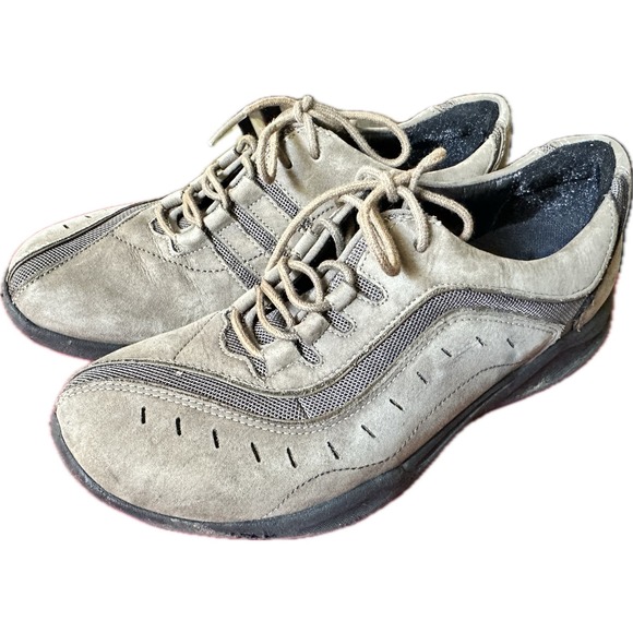 Clarks Wave Walk Lace Up Walking Shoes Sneakers Size 6 - Picture 1 of 6